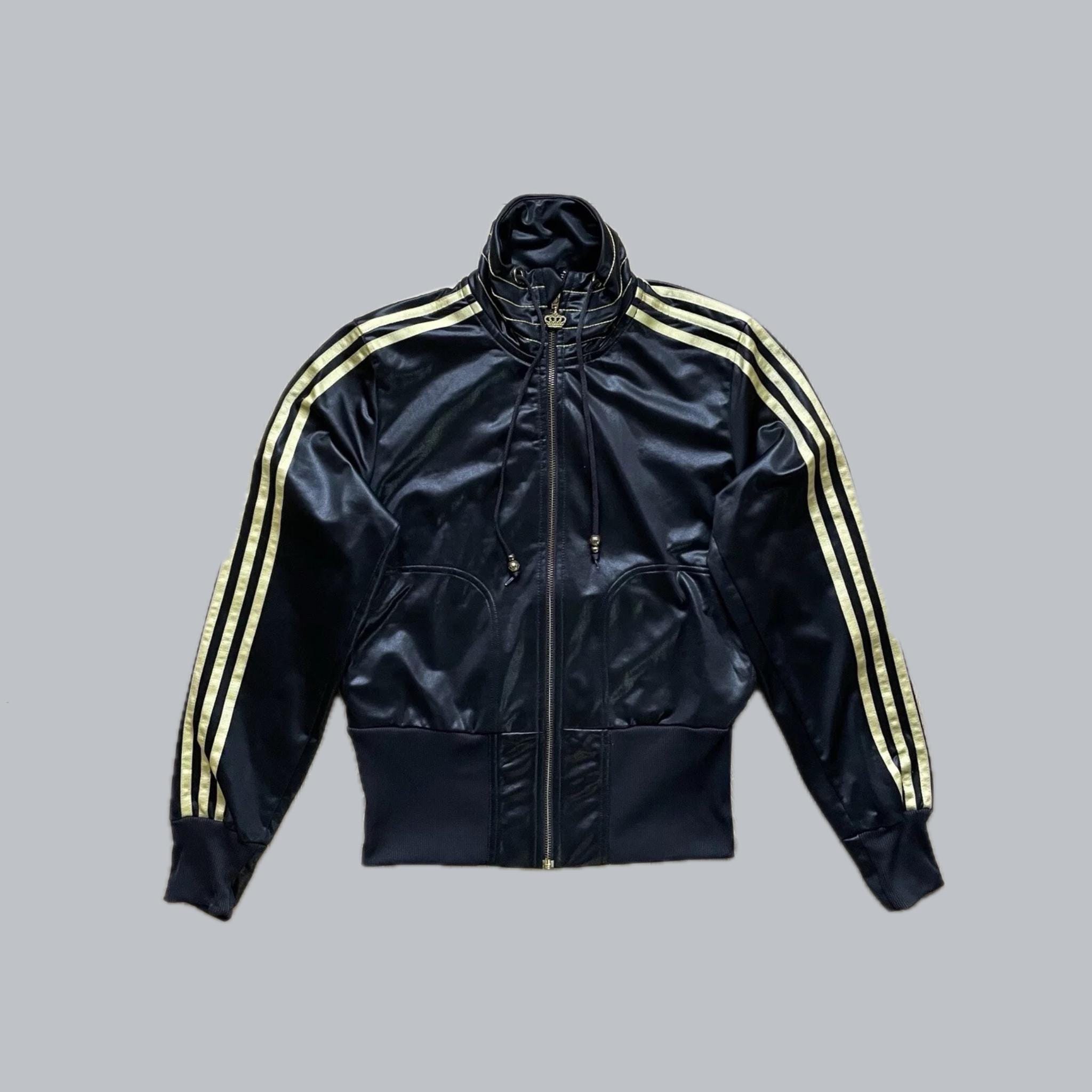 adidas,respect me by missie 革ジャン