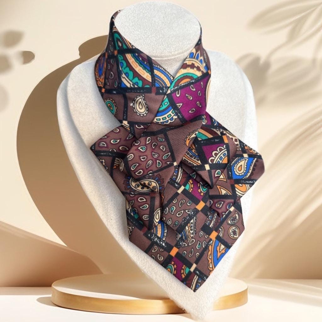 Elegant Necktie Necklace for Women - Handcrafted Bow Tie Accessory in ...