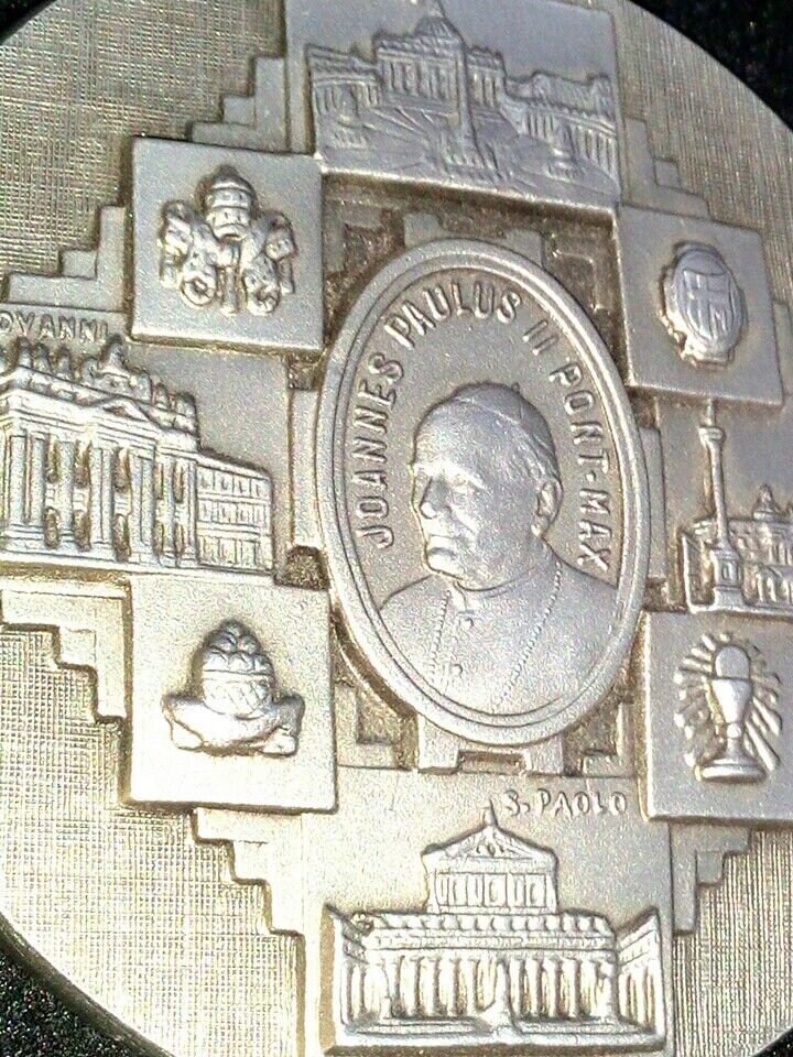 Pope John Paul II Vatican Medal Made in Italy Collectible Catholic Gift ...