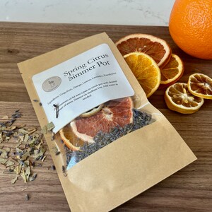 Spring Citrus Simmer Pot: Natural Home Fragrance image 2