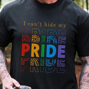 LGBTQ+ Pride tshirt, Rainbow Tee, Trans Rights Top, Gay Pride Gift, Equal Rights T-Shirt, Pride Month idea, Equal Rights and Social Justice