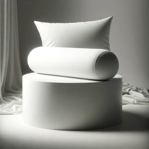 EVERY SİZE Bolster Lumbar Pillow Insert | Decorative Throw Pillow inserts | Clynder Pillow | 6” 7” 8” 9” 10” Diameter