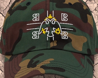 Byzantine Double Eagle Hat Modern Imperial Standard Two Headed Eagle Roman Empire Gift Father's Day History Baseball Cap Double Headed Eagle