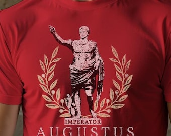 Augustus Shirt Roman Empire Gift Fathers Day Gift for History Buff Ancient Rome Gift for History Lover Roman Emperor Shirt Octavian Octavius