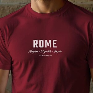 Roman Empire Shirt Ancient Rome Gift for History Lover Shirt for History Teacher Modern Gift for History Buff Father&#39;s Day