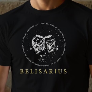 Shirt Belisarius Byzantijnse rijk cadeau oud Rome cadeau voor geschiedenisliefhebber van Byzantium shirt Justinianus cadeau voor geschiedenis Buff Vaderdag