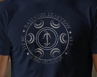 Seleucid Empire Shirt King Seleucus Anchor Coin Hellenistic Age Podcast Tee Diadochi Wars Ancient Greece Alexander Successor History Gift