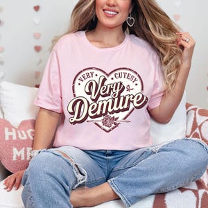 Very Demure Very Cutesy heart PNG Athletic Trendy PNG Tik Tok Trend Very Demure Graphic Png Demure