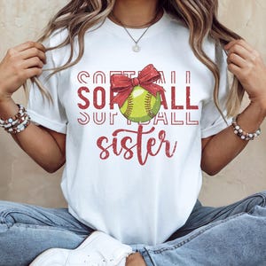 Softball Sister Distressed PNG, Sports Sister Design, Baseball Sister PNG, Instant Download, Digital Download