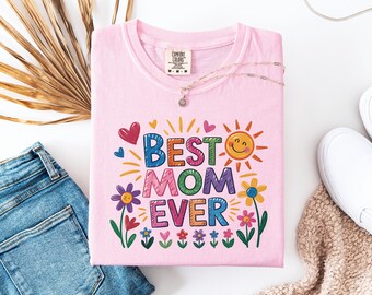Najlepsza mama na świecie PNG, plik cyfrowy na dzień matki, projekt do druku, cytat mamy PNG, pobieranie grafiki, sztuka prezentu dla matki
