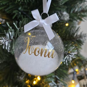Personalized Christmas balls | personalized gifts | Christmas tree balls | Christmas gift with name | Christmas tree balls | decoration