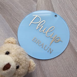 Christmas tree bauble with name | Acrylic Christmas baubles customizable | Tree decorations | Christmas decorations | Ornaments | Gift tags | Christmas