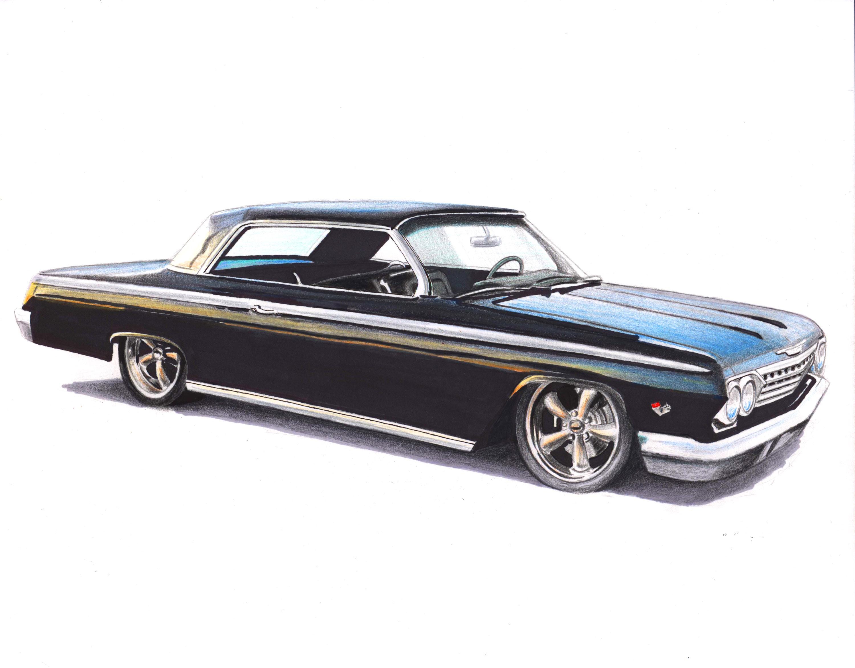 1962 impala lowrider - Etsy 日本
