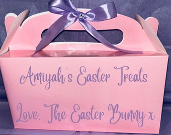 Personalised Easter treat box