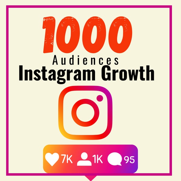 Instagram 1,000 Real Followers In Your Account Instant Warranty