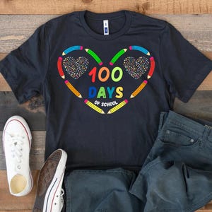 100 Days of School Shirt, 100 Day Shirt, 100th Day Of School Celebration, Student Shirt,Back to School Shirt, Gift For Teacher