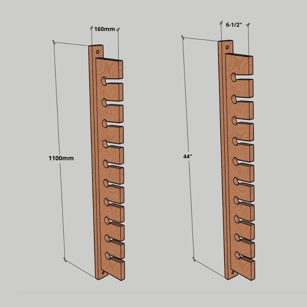 Hat Rack Blueprint DIY Hat Rack Woodworking Plans (digital Download) - Etsy