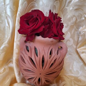 Vintage Wall Pottery Vases for Flowers - Unique Decorative Floral Holders - Perfect for Home Decor