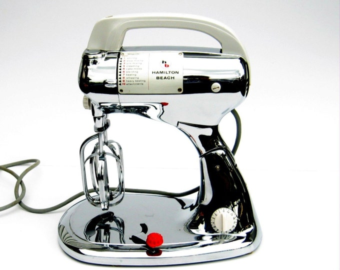 Vintage Hamilton Beach Model K Stand Mixer and Hand Mixer Etsy