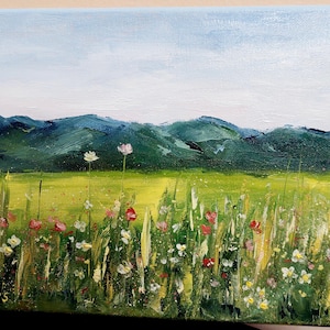 paisagem,montanhas de primavera,8/10
