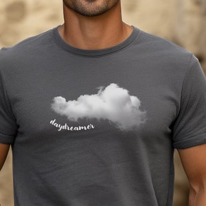 Positive Vibe T-shirt, Daydreamer Tee, Cloud Graphic Tee, Cotton T-shirt, Unisex Tee, Positive Graphic Tee, Sky T-shirt, White Cloud Tee