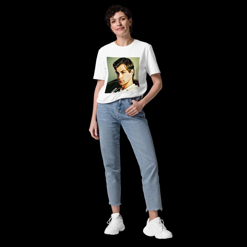Classic Jeffrey, Camiseta unissex de algodão orgânico image 9