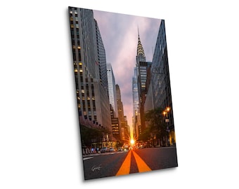 Chrysler Building Photo, Iconic New York Street, Manhattan, New York Decor, Architecture, NYC Poster - Print/Canvas/Acrylic/Metal Wall Art