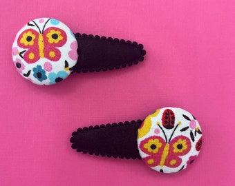 Butterfly Hair Clip - Unique Handcrafted Gift for Girls