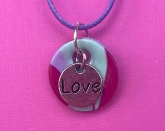 Love Necklace - Beautiful Necklace for Girls with Love Charm