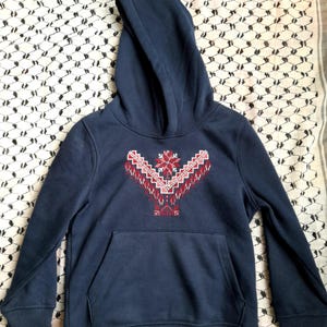 Palestinian Tatreez Children&#39;s Sweater hand stitched