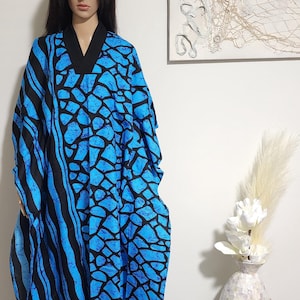 African Ankara Boubou dress| danshiki | Kaftan| African print dress | Embroidery| Boubou| Ankara | Rich Aunty