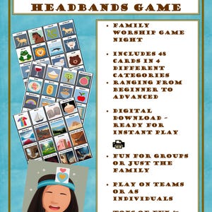 JW Bible Headbands Game for Family Worship Night - Etsy
