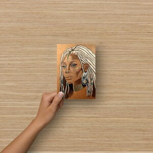 Postcard Dreadlocks Woman image 5