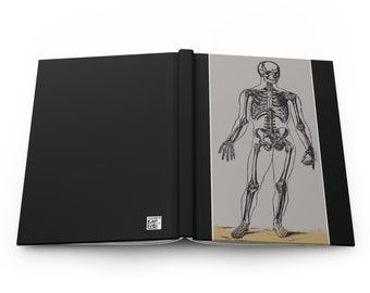 Anatomical Hardcover Journal - Black