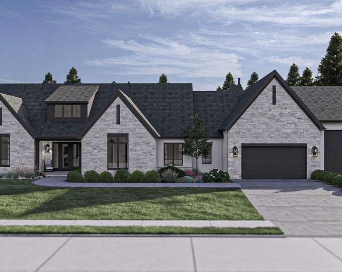 House Design Rendering Visualization 3D Rendering, Exterior House Visualization, Renovation Design, 3D House ...