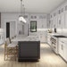 Kitchen Interior Design, Kitchen 3D Rendering, 3D Architectural ...