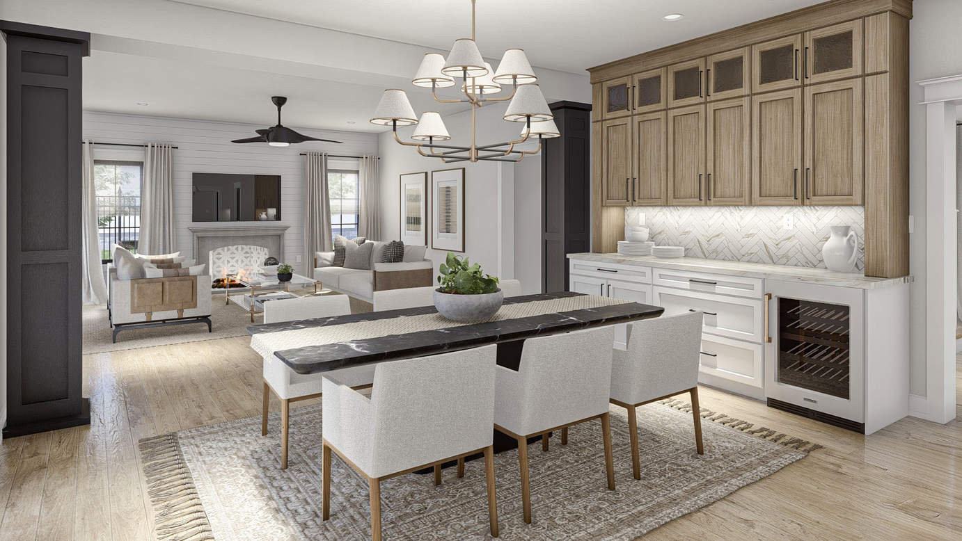 Kitchen Interior Design, Kitchen 3D Rendering, 3D Architectural ...