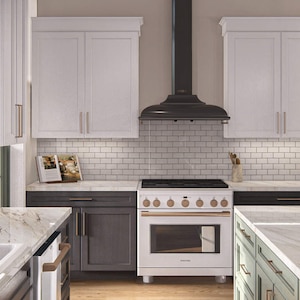 Kitchen Interior Design, Kitchen Renovation, Custom Kitchen Design, 3D ...