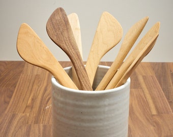 Handcrafted Wooden Cooking Spatula