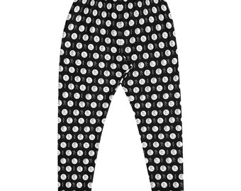 People Black/White - People are People are People Collection - People Pattern Men's Joggers