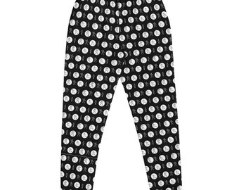 People Black/White V2 - People are People are People Collection - People Pattern Women’s Joggers