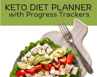 Keto Diet Planner: Weight Loss Tracker (Digital Download)