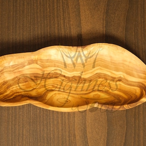 Olive Wood Serving Plates, Wooden Leaf Formed Plate,  Kitchen gifts, Decorative Plates,