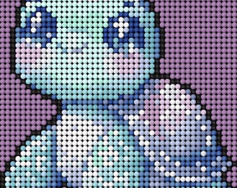 Pastel Turtle - (Download Only) Diamond Art Painting PDF DOWNLOAD Round Drills 2.8mm