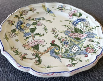 A Gorgeous Gien France Jardin Imaginaire Tea Cup and Saucer
