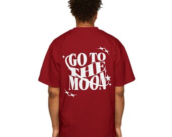 Men's Heavy Oversized Tee Y2K, Gift for Him, Streetwear T-shirt, Influencer T-shirt, Streetwear, Space T-shirt, Hype Beast, Dope T-shirt