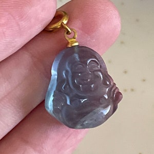 Buddha Fluorite Charm