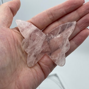 Rose Quartz Butterfly