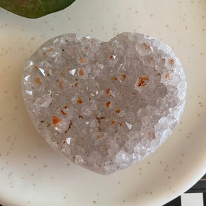 Druzy Agate Heart, Druzy Crystal, Druzy Heart, Agate Heart