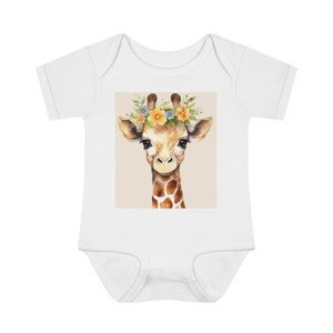 Wunderschöner Giraffen Säugling Baby Bodysuit